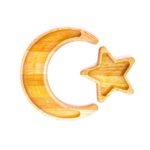 Ahşap Ay Yıldızlı Çerezlik 2 Parça - Görsel 3