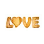 Ahşap Love Çerezlik 4 Parça - Görsel 2
