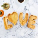 Ahşap Love Çerezlik 4 Parça - Görsel 4