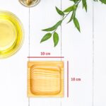 Ahşap Mini Kare Çerezlik Tekli - Görsel 4