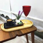 Ahşap Oval Sunumluk Büyük Boy - Görsel 3