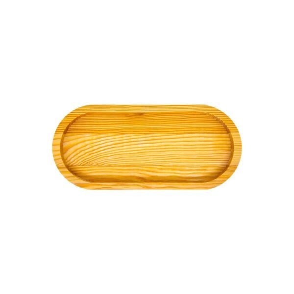 Ahşap Oval Sunumluk Orta Boy