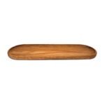 Ahşap Grown Oval Kebap ve Pide Sunum Tahtası - Görsel 3