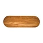 Ahşap Grown Oval Kebap ve Pide Sunum Tahtası - Görsel 4