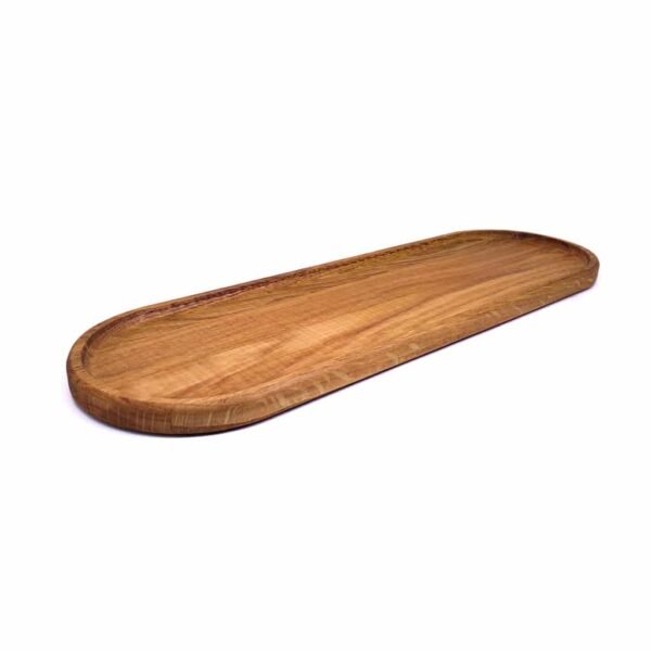 Ahşap Grown Oval Kebap ve Pide Sunum Tahtası