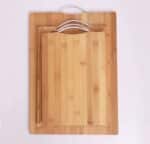 Bambu kesme tahtası metal saplı 20x30 cm - Görsel 3