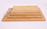 Bambu kesme tahtası metal saplı 20x30 cm - Görsel 4